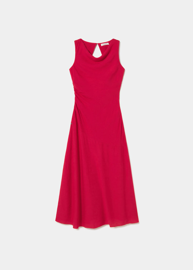 Long jacquard dress