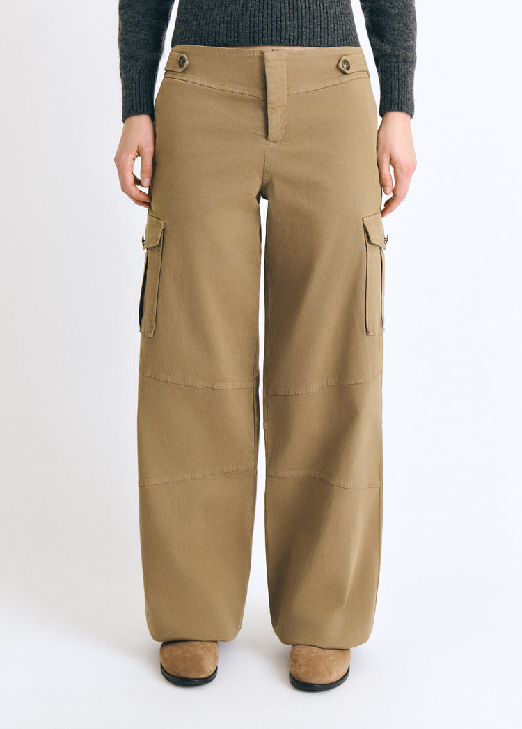 Cargo-broek met middelhoge taille