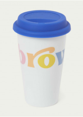 TASSE MIT BUNTEM BROWNIE LOGO