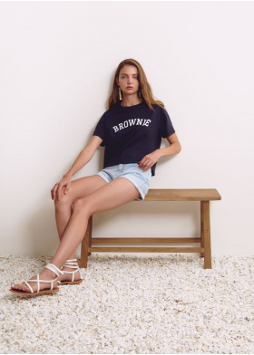 CAMISETA BROWNIE MANGA CORTA
