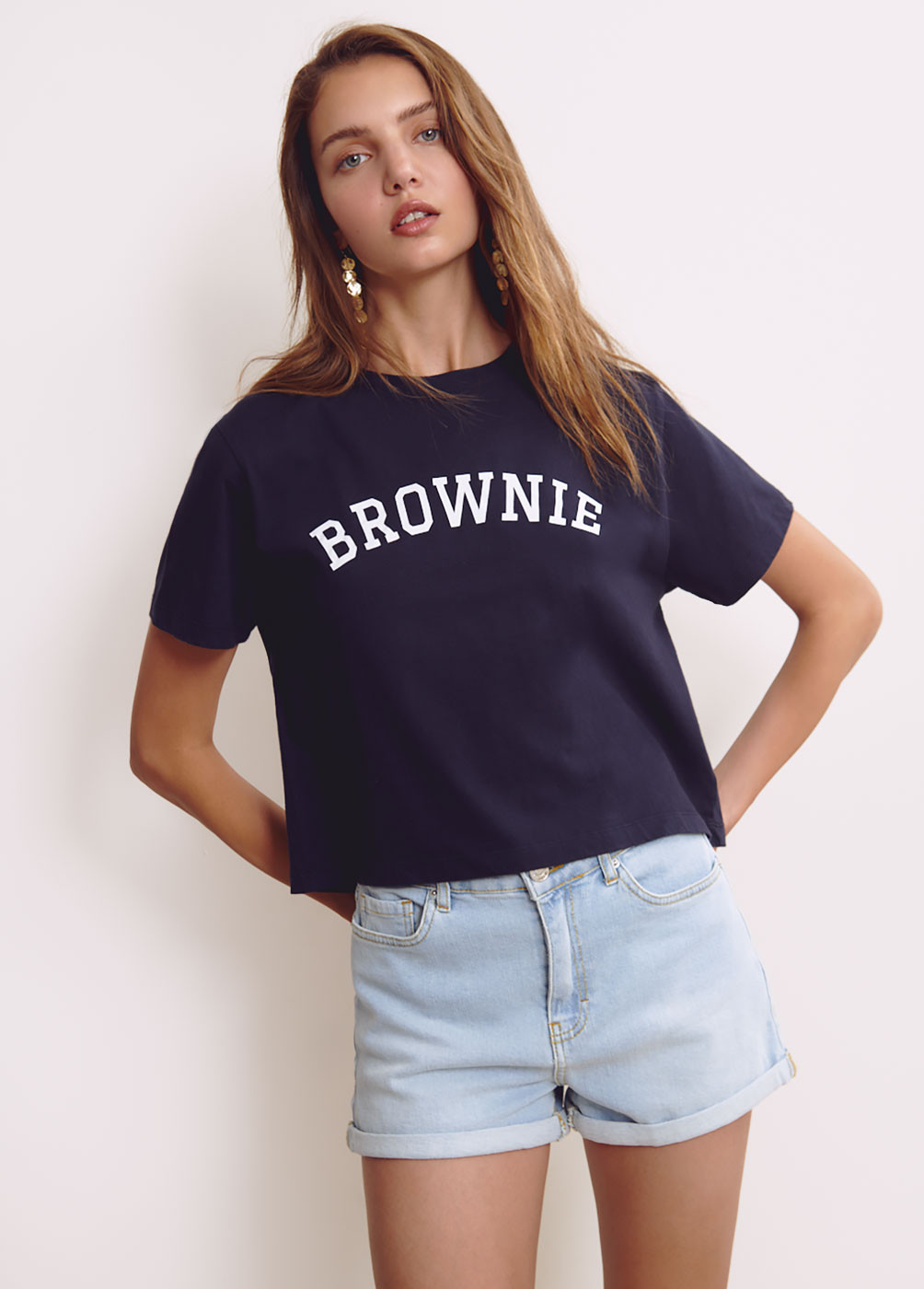 CAMISETA BROWNIE MANGA CORTA
