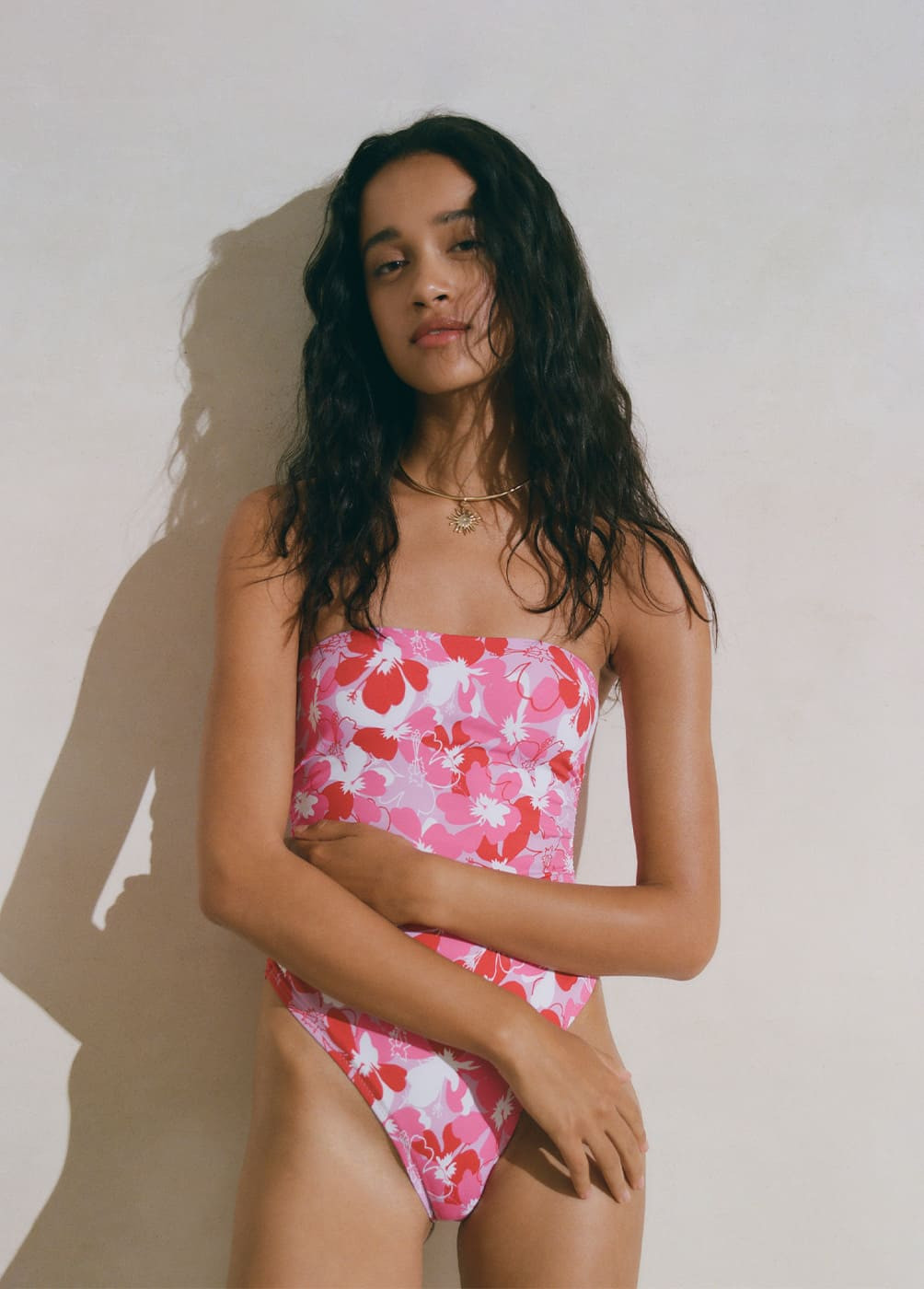 BADEANZUG TROPICAL BANDEAU