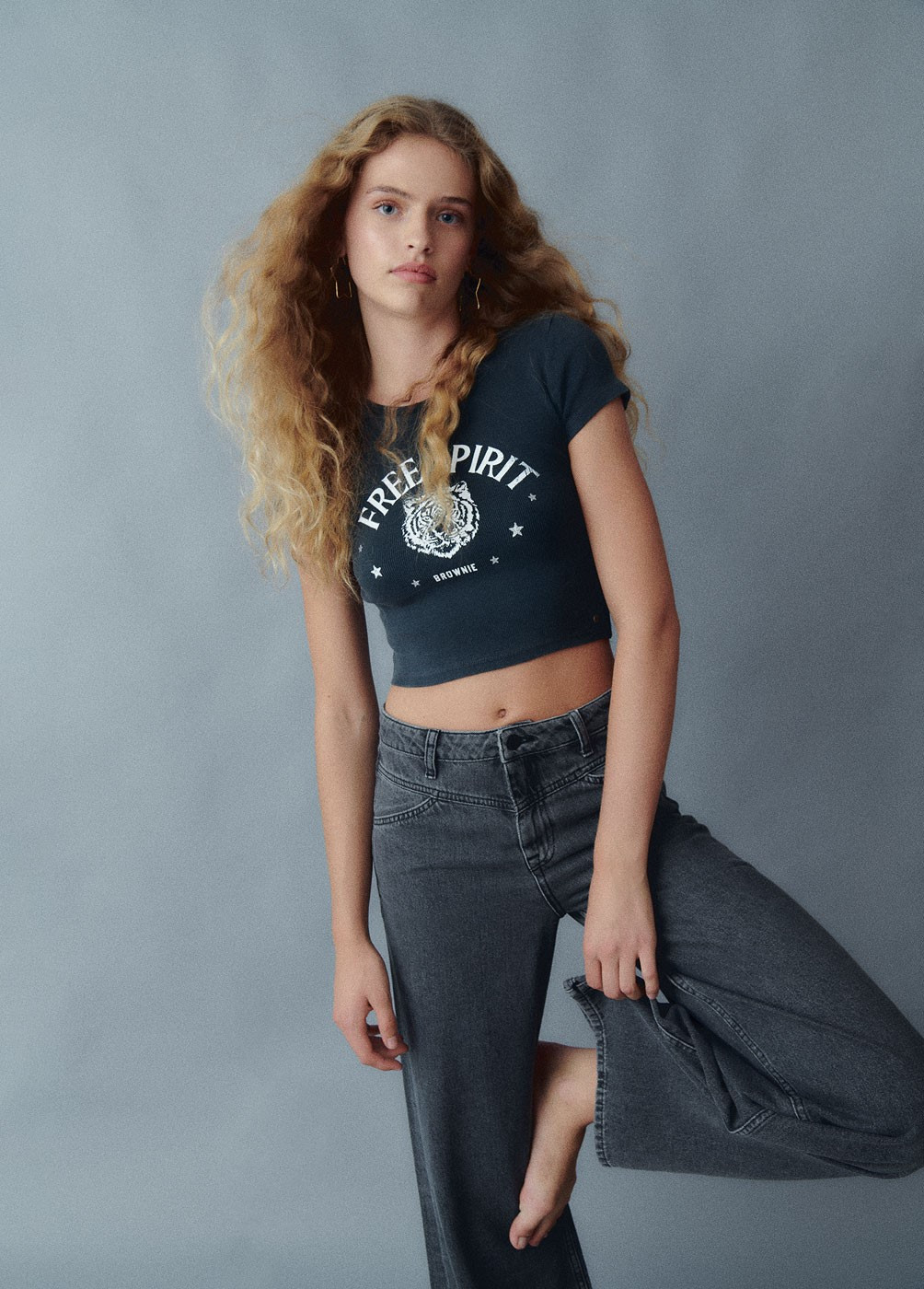 T-SHIRT MIT PRINT BABYT
