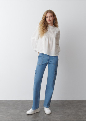 ROMANTISCHE BLUSE SPITZE