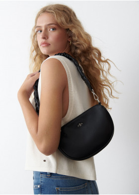 HALBMOND-TASCHE FALTIGER GRIFF