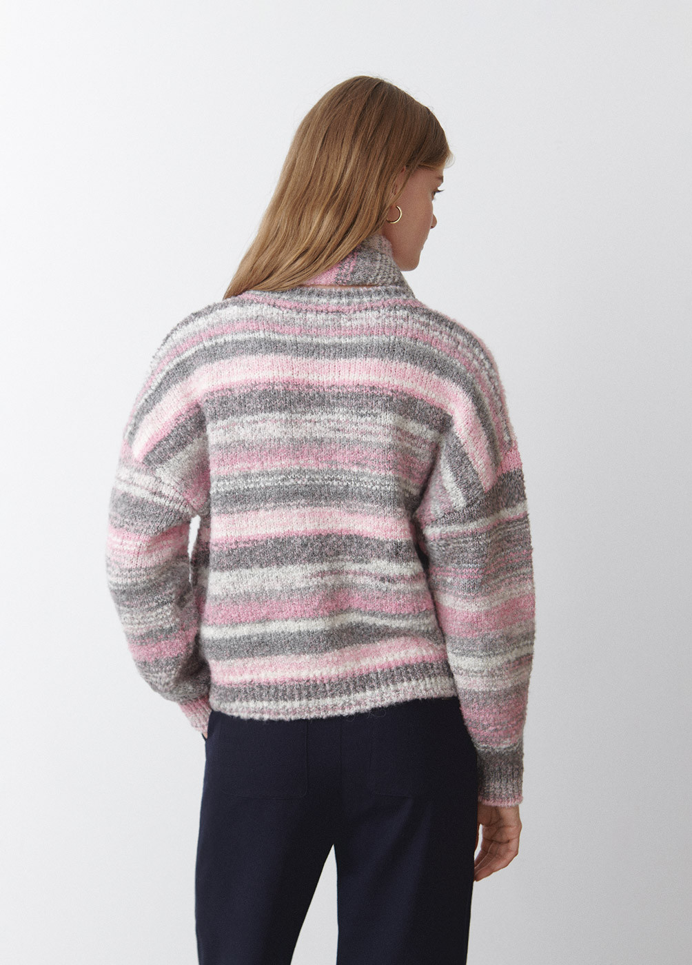 PULLOVER SPACE DYED LOOP-SCHAL