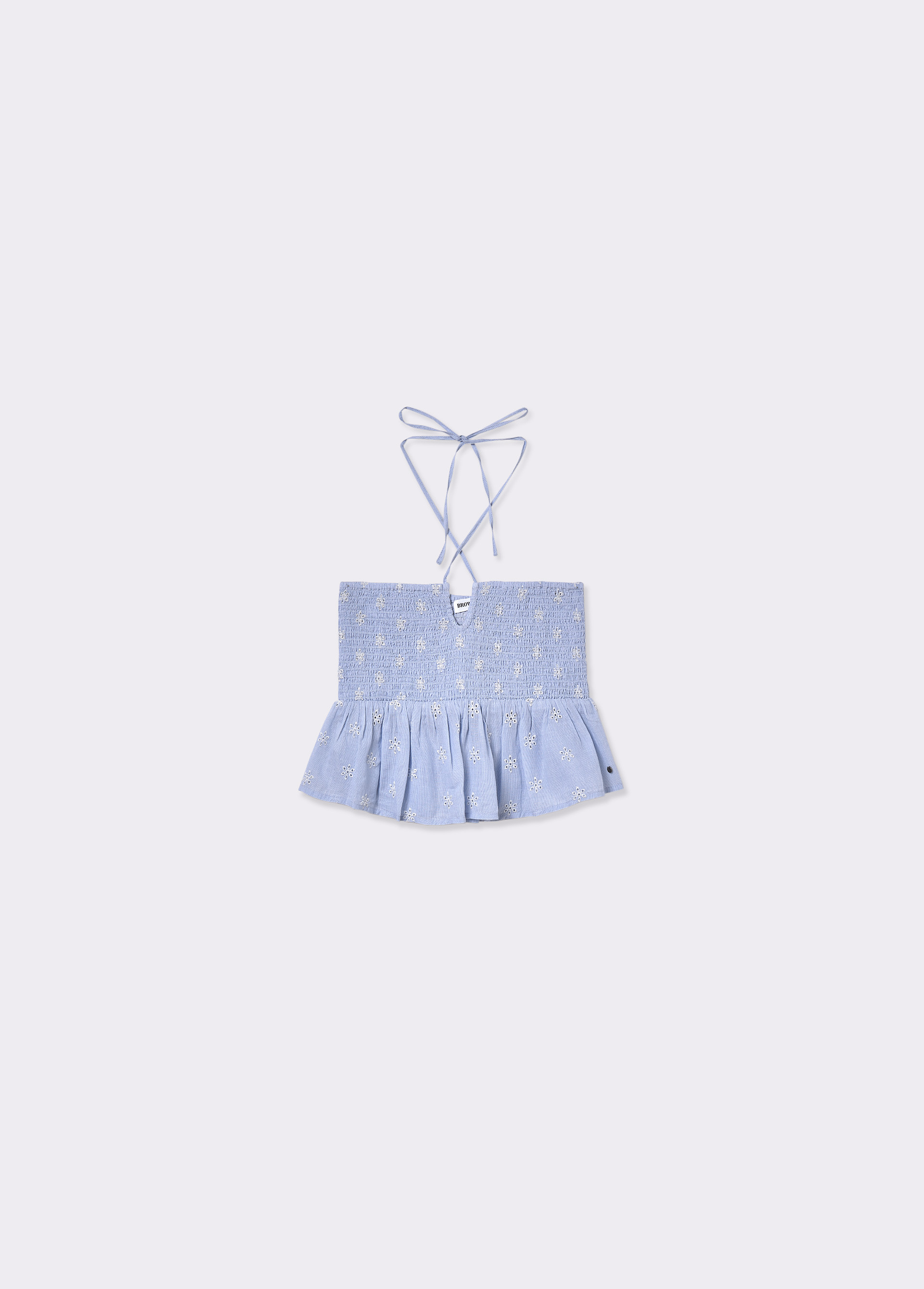 Top smock righe