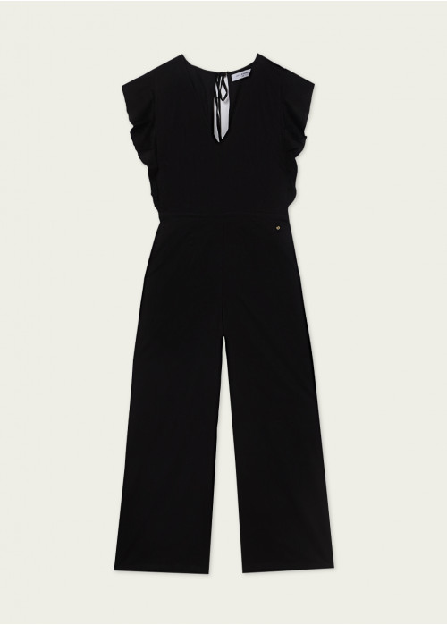 Night ruffled jumpsuit