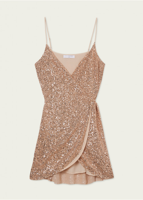 Sparkling sequinned dress