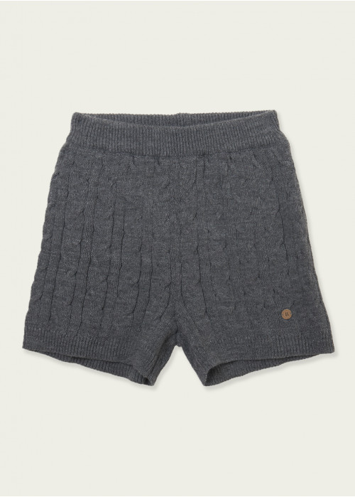 Factory cable knit shorts