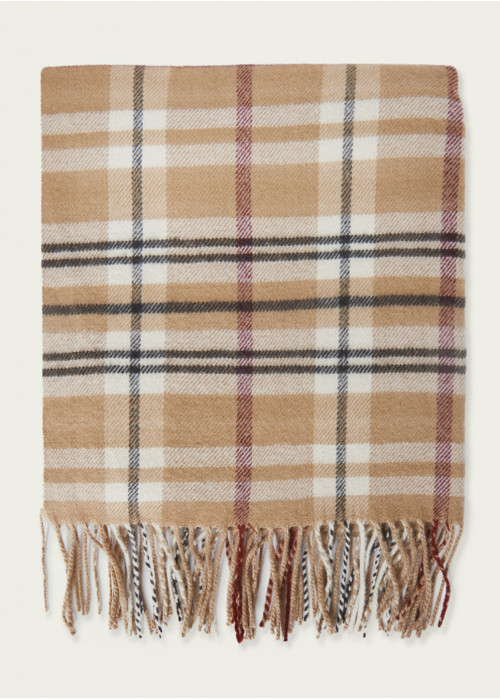 Victoria check scarf
