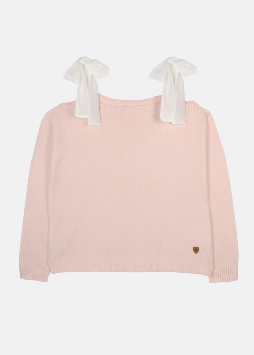 Special shoulder straps sweater