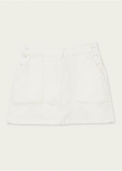 Sue skirt with side button detail