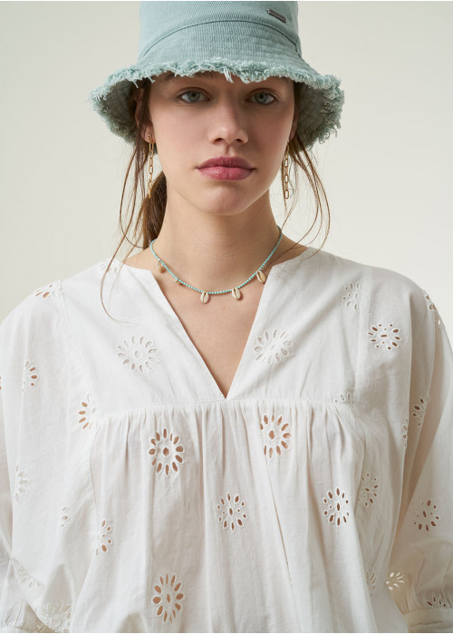 Shell beaded necklace