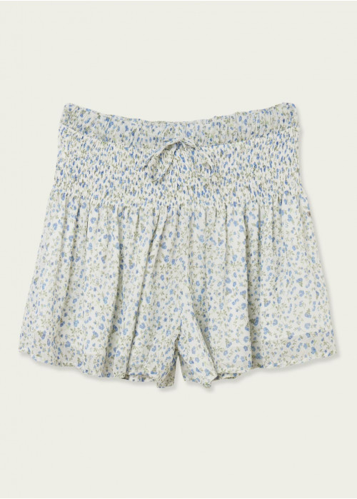 Short luna smock estampado