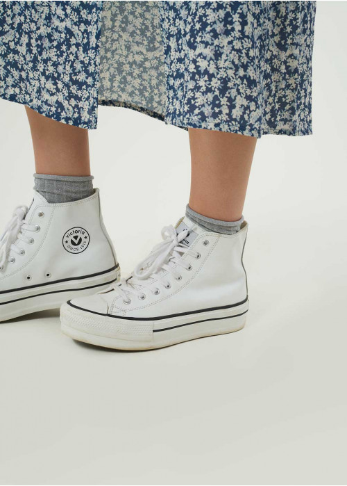 Tribu high-top platform trainers