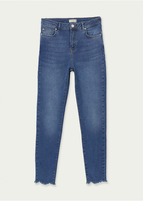 Nin frayed-hem skinny jeans