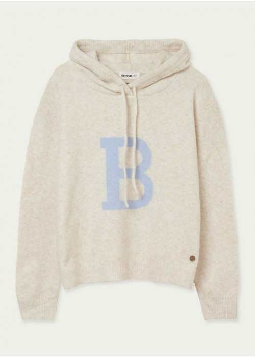 Bobby hoodie with varsity b logo