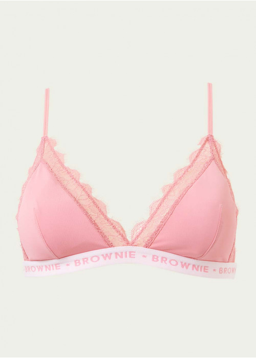 Iria lace-edged bra