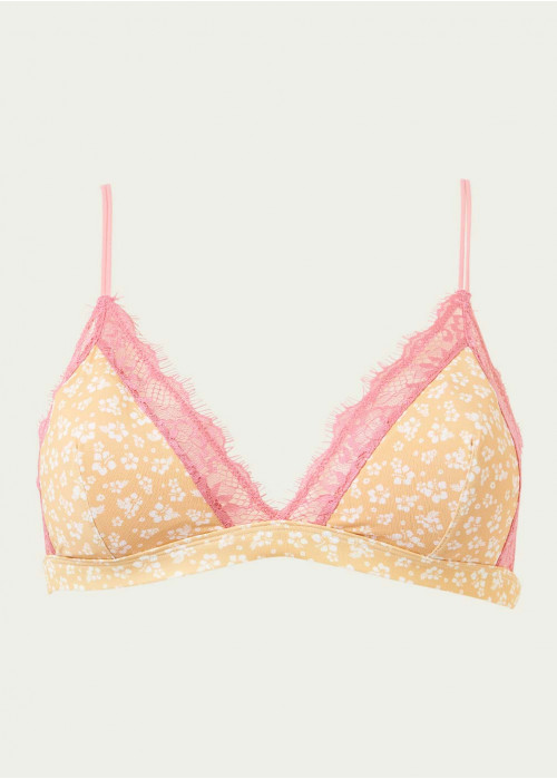 Lirio patterned bra