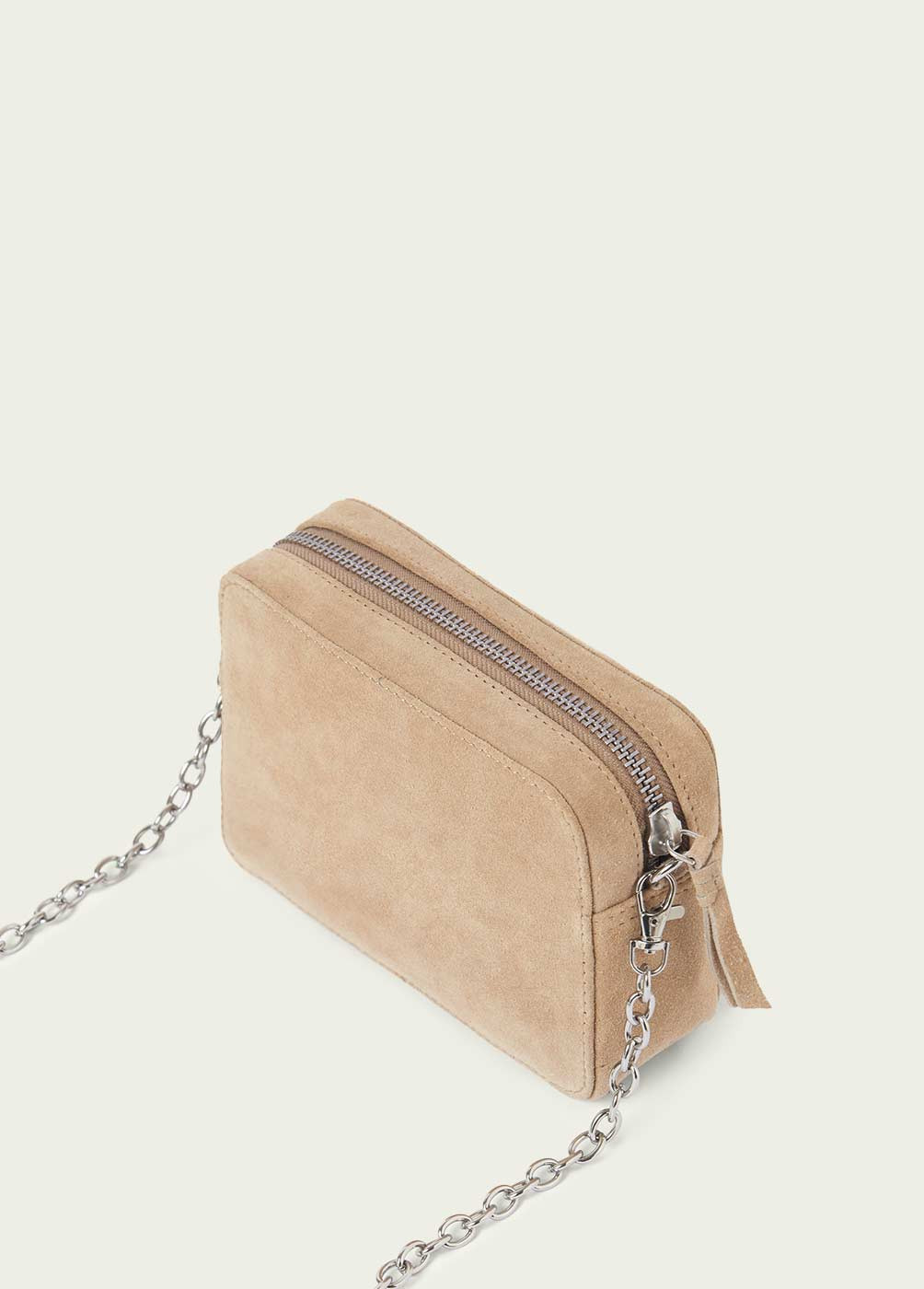 SQUARE BAG WITH CHAIN