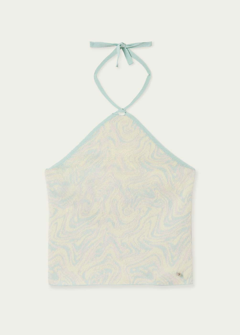 MARBLE EFFECT LOVE TOP