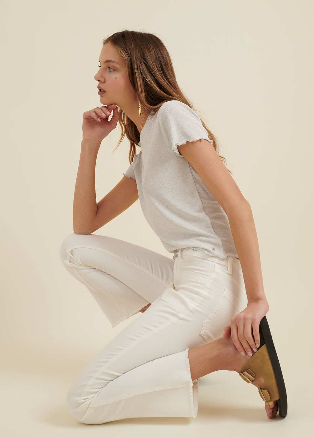 MARIONA CROPPED TROUSERS