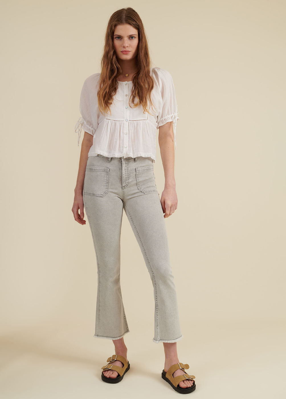 MARIONA CROPPED TROUSERS