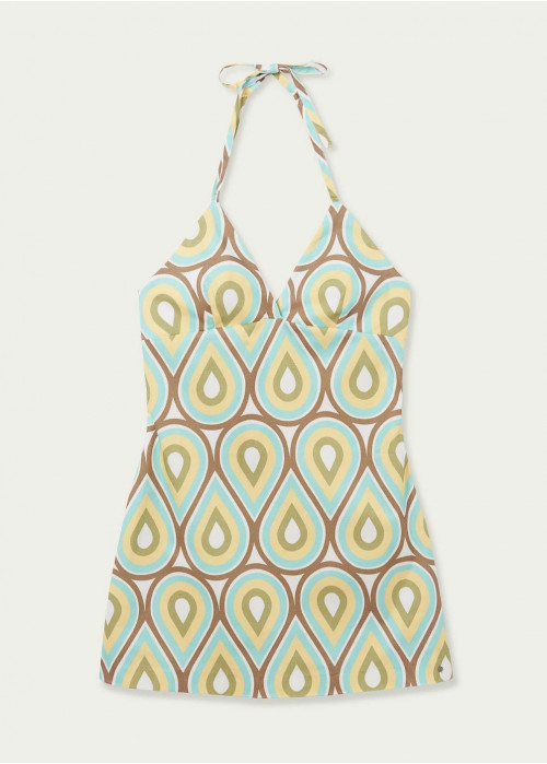 Magda vintage halterneck dress