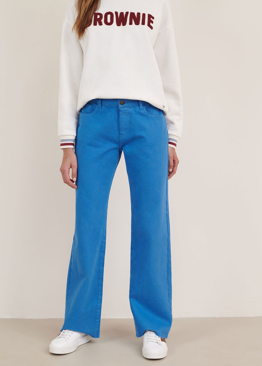 COLOURED TROUSERS