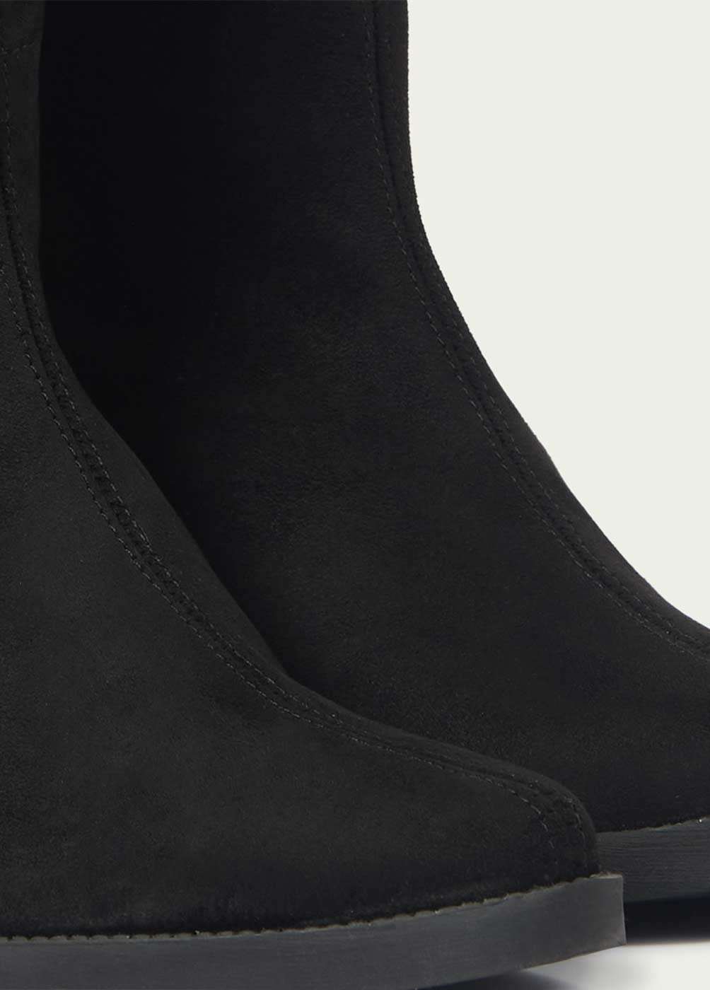 ELASTICATED WESTERN-STYLE BOOTS