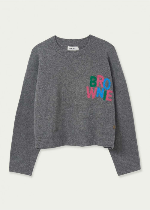 Queensland brownie cropped jumper