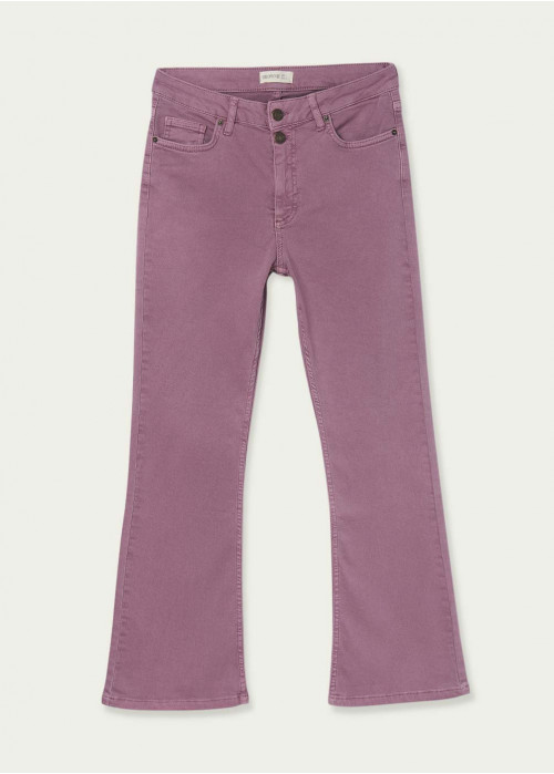 Lazio cropped flared trousers