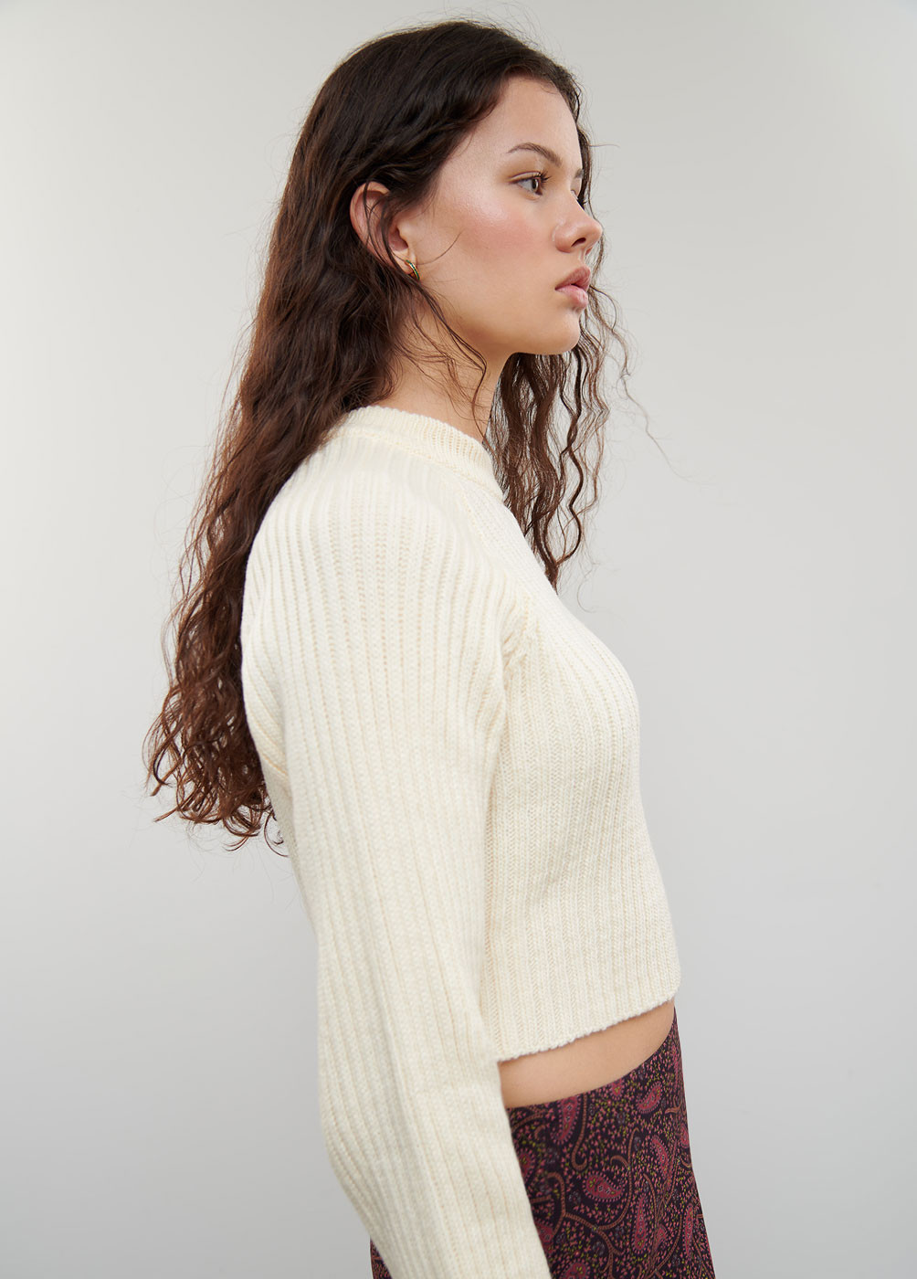 THICK CROPPED JUMPER