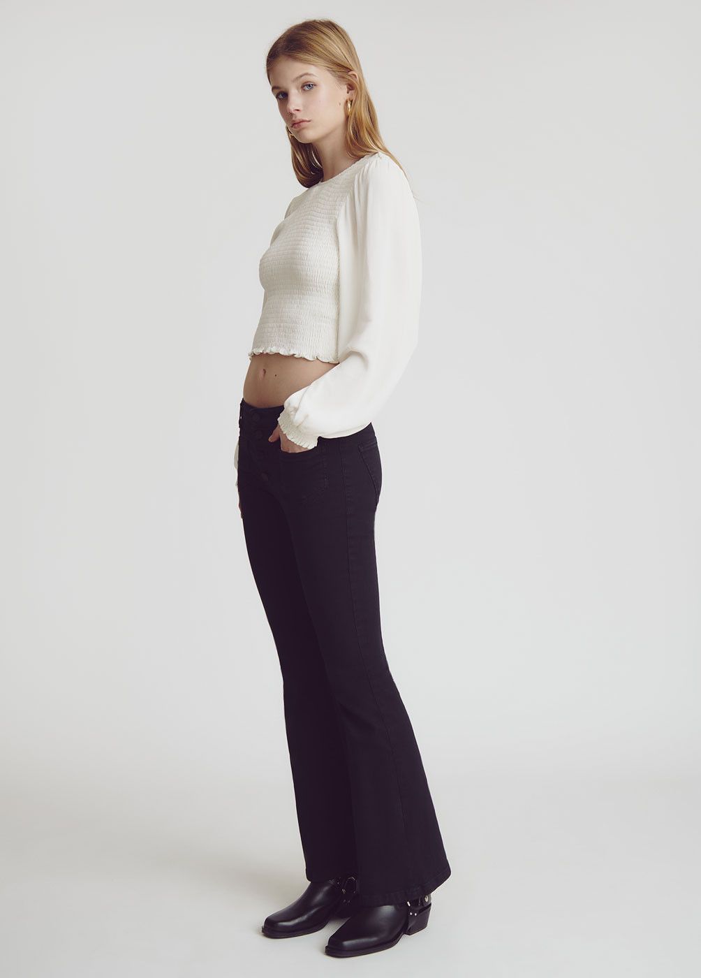 DULCE FLARED TROUSERS