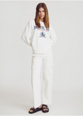 PACIFIC EMBROIDERED SWEATSHIRT