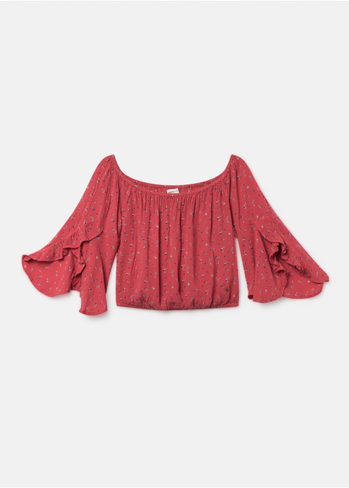 Pune print blouse