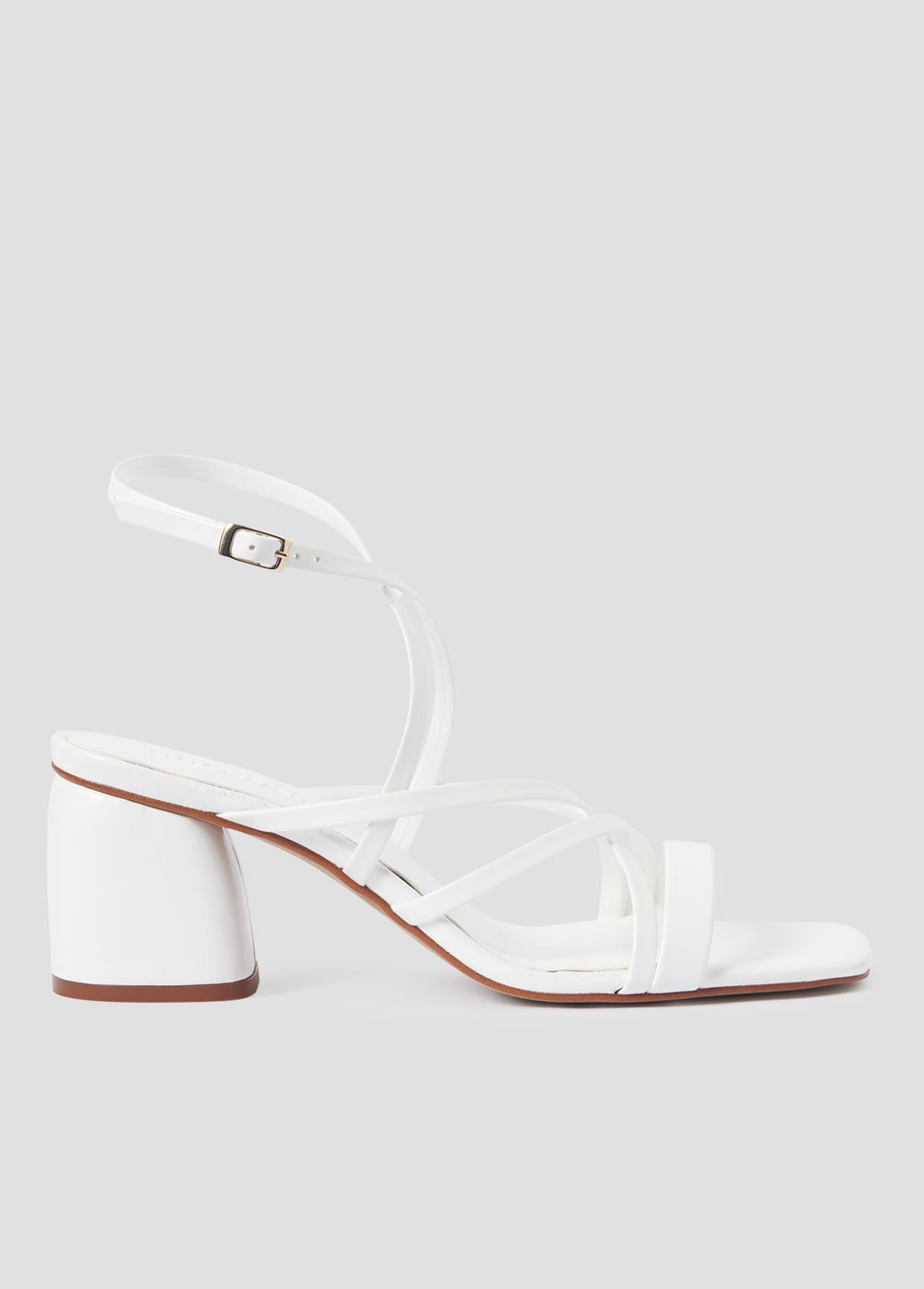 SANDALS WITH ANKLE STRAPS