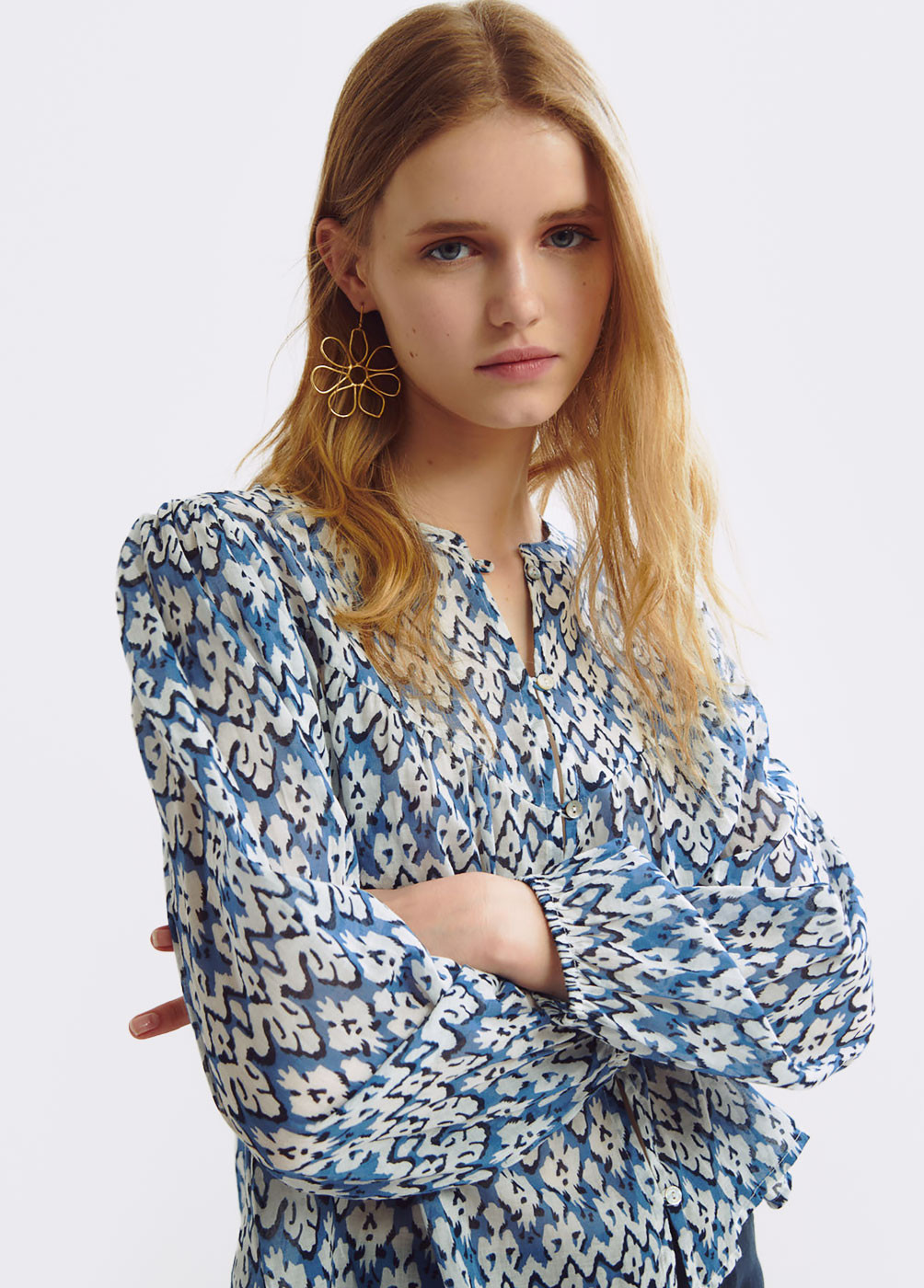 PRINT BLOUSE