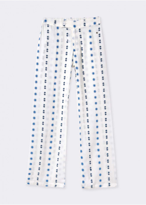 Embroidered trousers