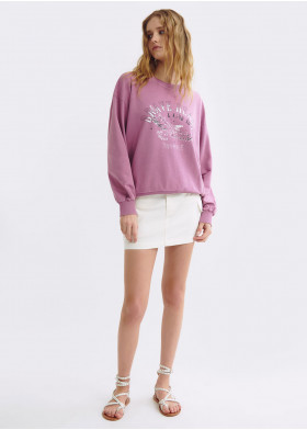 EAGLE PRINT SWEATSHIRT