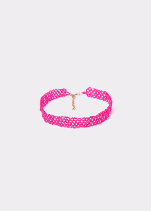 BEADED CHOKER NECKLACE