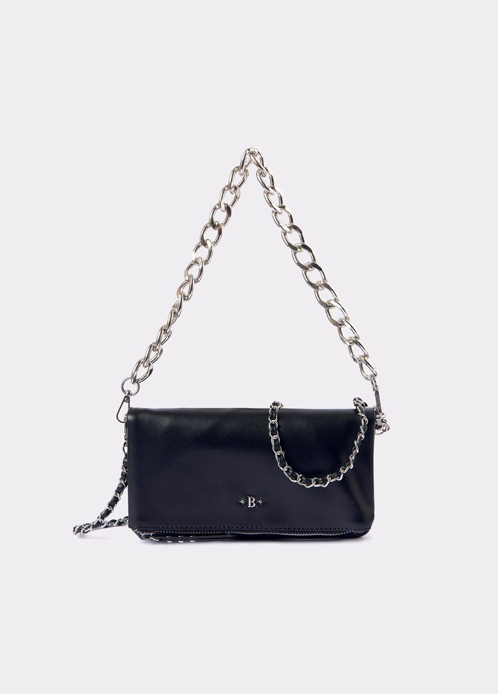 LARGE CHAIN FLAP BAG