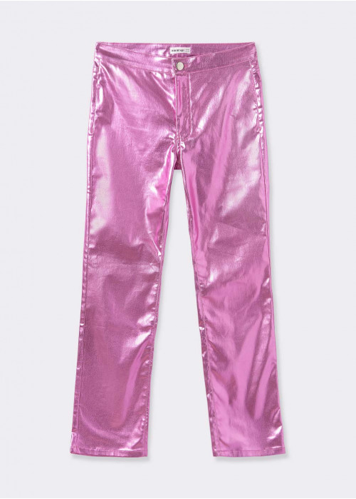 Metallic trousers