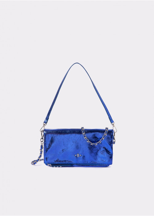 SHINY FLAP BAG