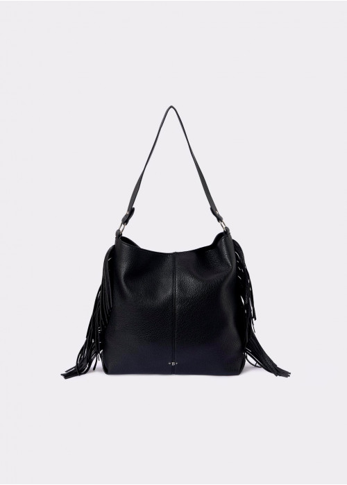 FRINGED SHOPPER BAG