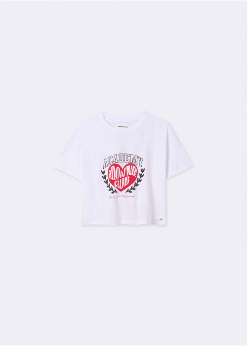 HEART PRINT T-SHIRT
