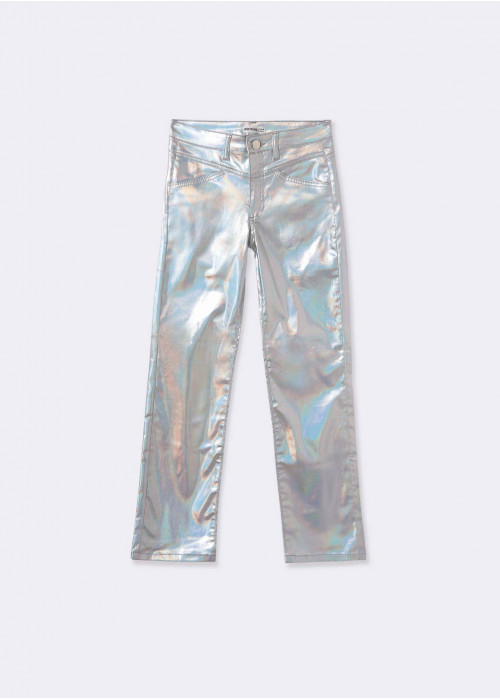METALLIC TROUSERS
