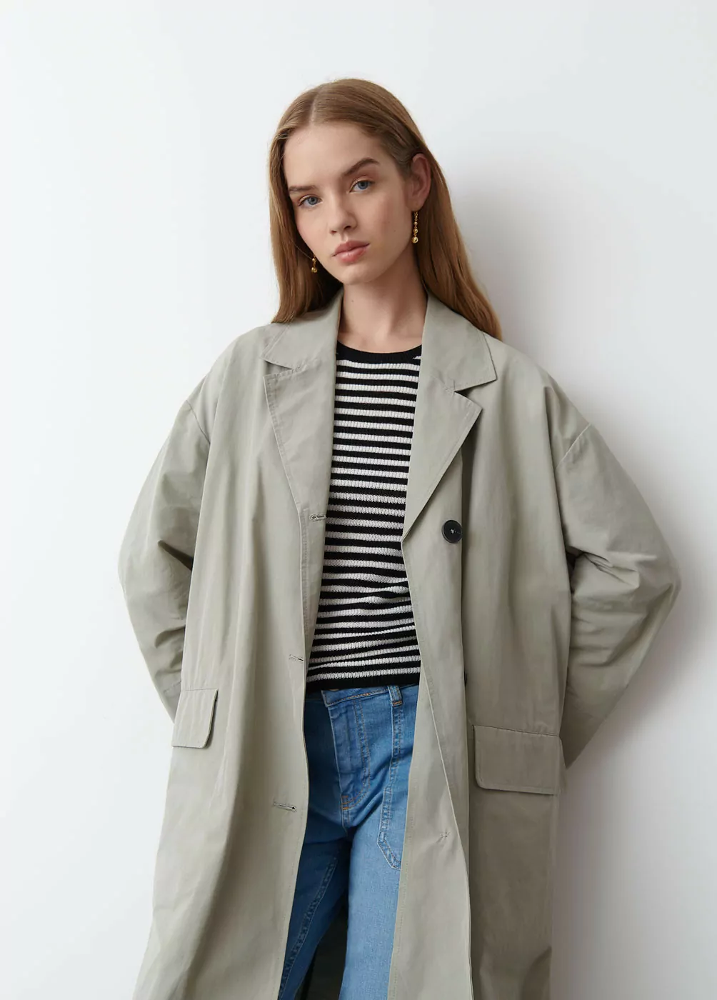 NYLON TRENCH COAT