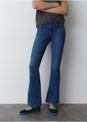 JEANS WITH FRONT POCKETS